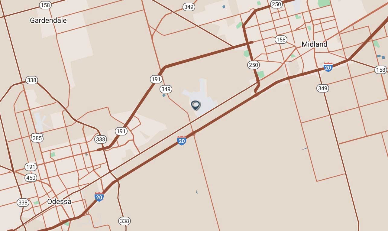 Permian Basin Regional Planning Commission Jobs Map
